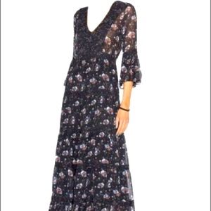 Ulla Johnson Aurora Dress in blue size 10